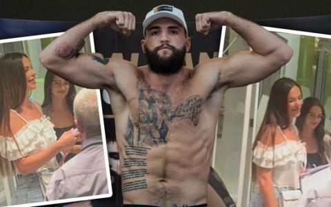 Bogdana Ražnatović uz supruga na važnoj borbi: Vesela i nasmijana stigla u Beograd