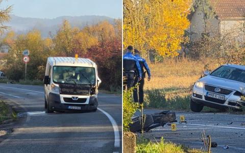 Dvije osobe povrijeđene u sudaru dva vozila kod Gornje Tuzle