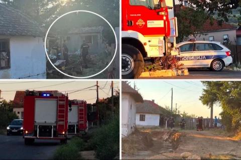 Eksplozija sravnila kuću sa zemljom: Žena preživjela zahvaljujući gredama, muškarac ostao zatrpan