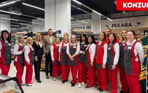 Konzum otvorio treću prodavnicu u Konjicu uz magistralu M17