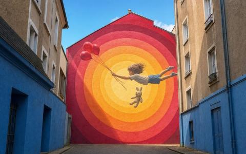 Mural u Le Mansu koji slijepu ulicu pretvara u optičku iluziju privlači posjetioce iz cijelog svijeta
