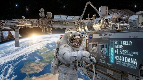 Nakon 340 dana u svemiru, astronaut se vratio na Zemlju viši od svog brata blizanca