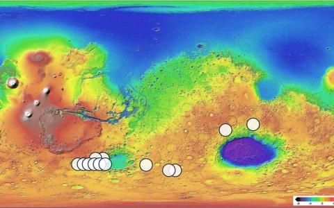 NASA označila 13 mogućih mjesta porijekla drevnog marsovskog meteorita Teghaza 001