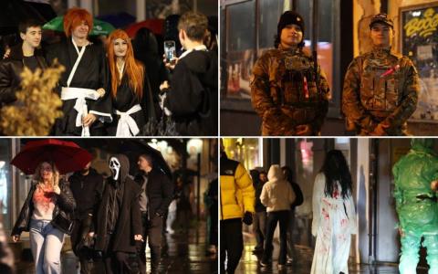 Noć vještica na ulicama Tuzle: Maskirani građani promijenili lice grada