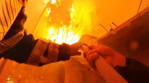 Objavljen dramatičan snimak borbe vatrogasaca sa vatrenom stihijom u Hrvatskoj