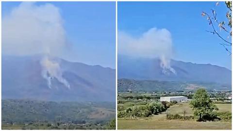 Plješevica gori: Bihać hitno traži pomoć Oružanih snaga BiH
