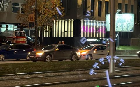 Sudar vozila kod Doma zdravlja Omer Maslić u Sarajevu