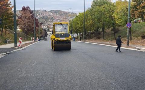 Ulica Ive Andrića na Alipašinom Polju zatvorena za saobraćaj 24. i 25. oktobra