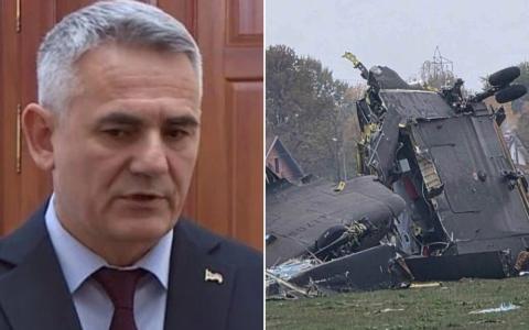 Vatrogasci će dežurati cijelu noć kod srušenog helikoptera EUFOR-a zbog izlivenog kerozina