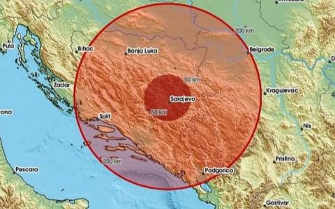 Zemljotres zatresao Sarajevo i Ilidžu, građani prijavili podrhtavanje tla
