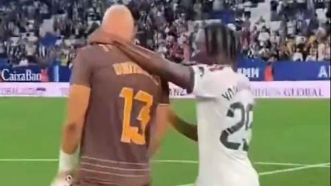 Zvijezda Reala nakon meča potrčala Srbinu u zagrljaj: Prijateljstvo jače od rivalstva