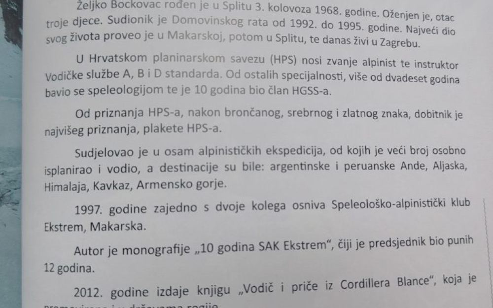 Alpinista Željko Bockovac u Sarajevu predstavlja knjigu i priču o samostalnom prelasku Grenlanda