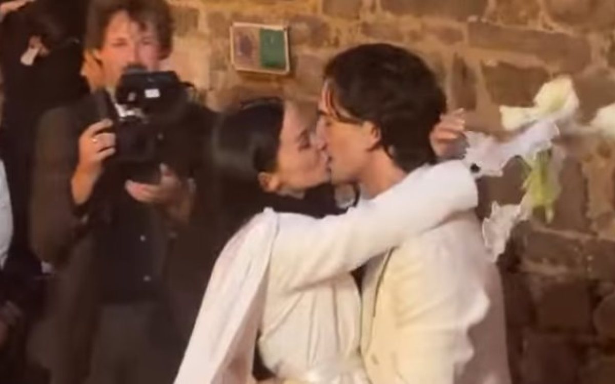 Damiano David, frontmen grupe Maneskin, oženio se u italijanskom gradu Montalcino