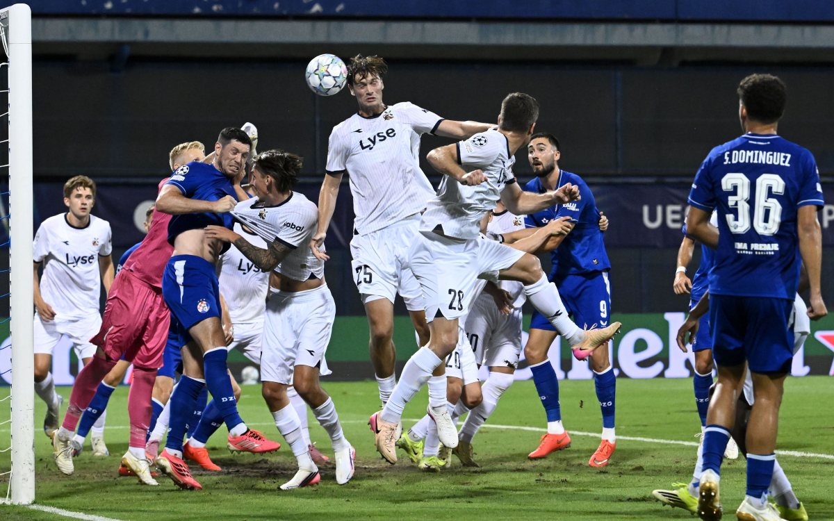 Dinamo nakon vodstva 2:0 ispustio pobjedu protiv Vikinga