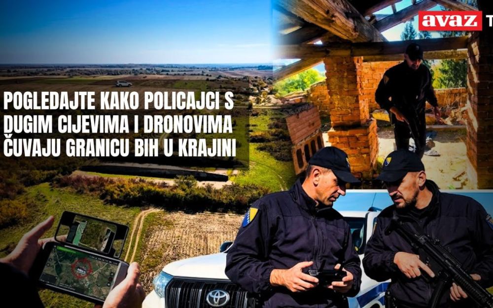 Dronovi i naoružani graničari: kako se čuva granica BiH prema Hrvatskoj u Krajini