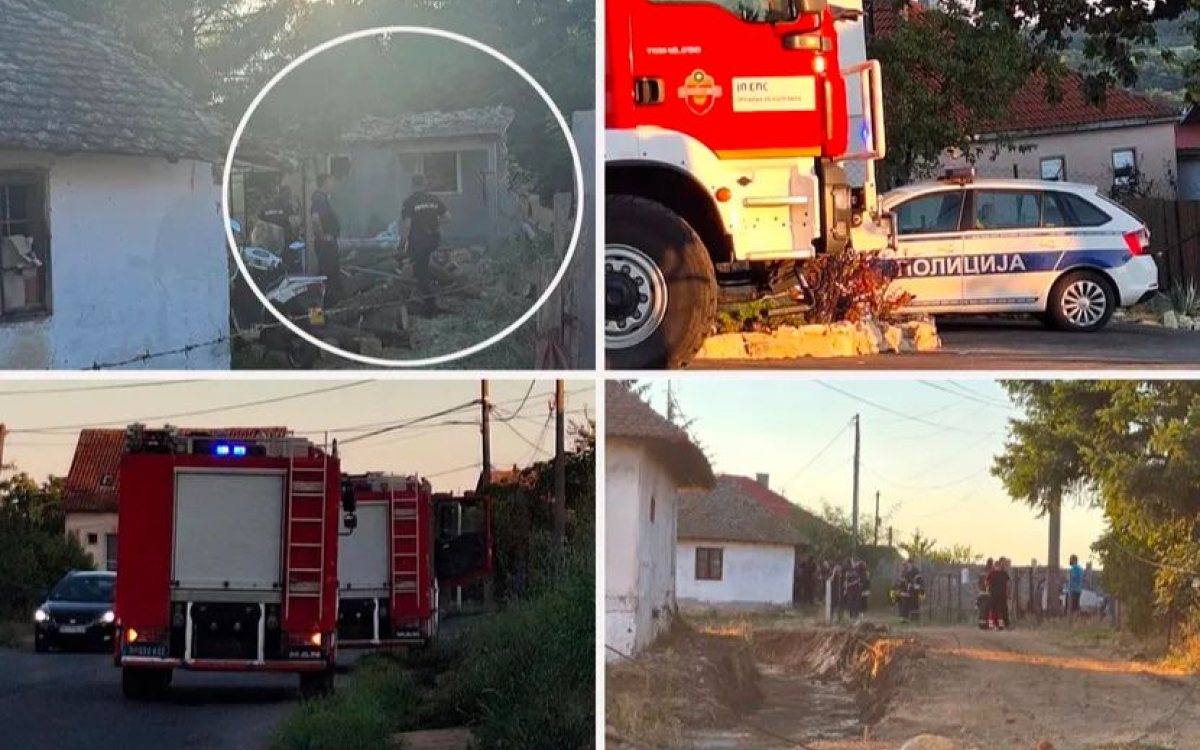 Eksplozija sravnila kuću sa zemljom: Žena preživjela zahvaljujući gredama, muškarac ostao zatrpan
