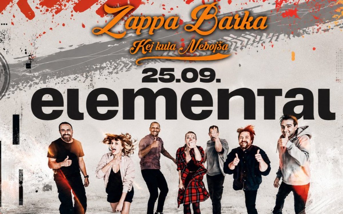 Elemental 25. septembra promovira album "Dobra djeca" u beogradskoj Zappa Barci