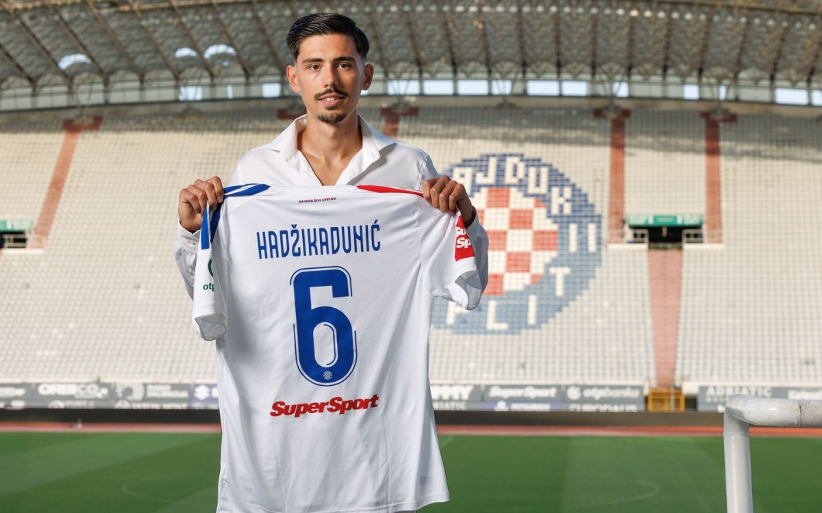 Hadžikadunić potpisao za Hajduk, ugovor do ljeta 2028. godine