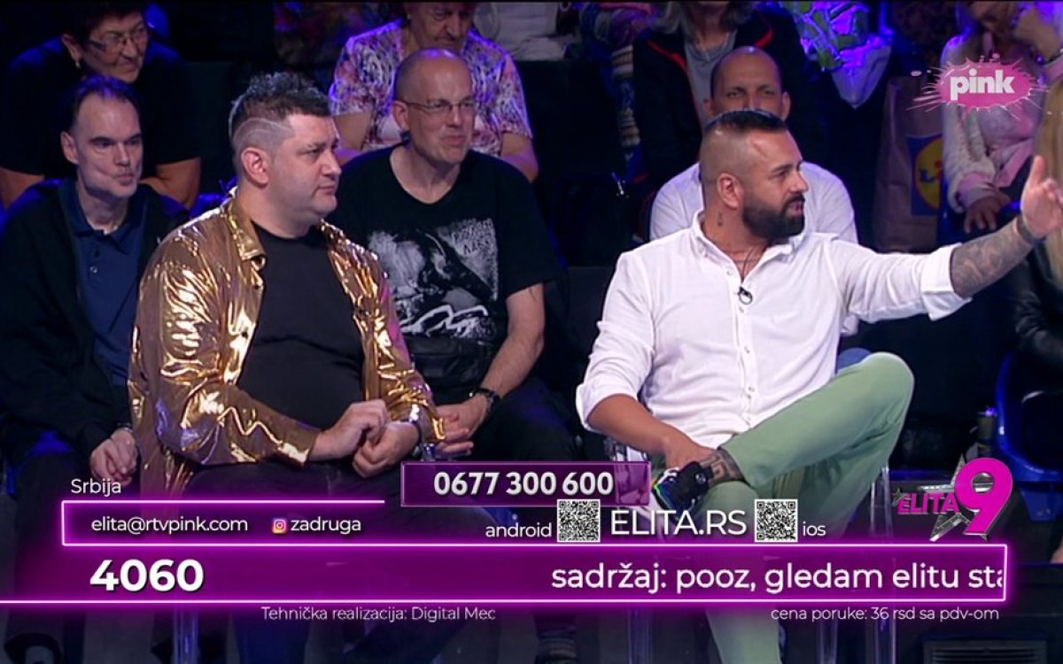 Ilija Pečenica i Milan Stojičković u verbalnom sukobu nakon misteriozne poruke u emisiji "Narod pita"