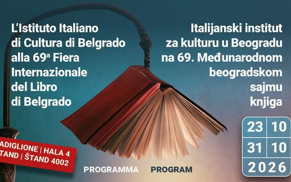 Italijanski pisci gosti na Beogradskom sajmu knjiga: program štanda Italijanskog instituta za kulturu