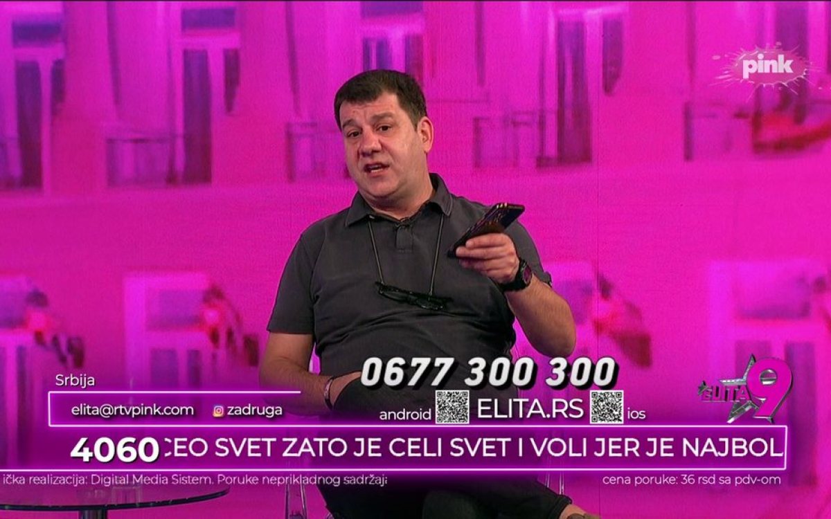 Ivan Marinković pohvalio Đeksona i prokomentarisao raskid Bebice i Teodore