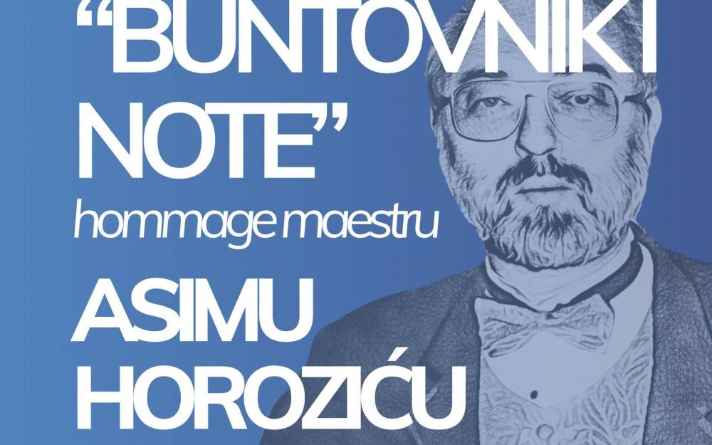 Izložba „Buntovnik i note" posvećena maestru Asimu Horoziću
