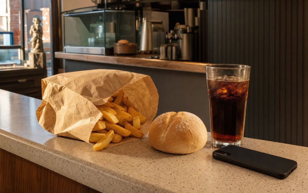 Just Eat se izvinio zbog bizarnih AI slika jela: jaja i slanina u čaši gaziranog soka