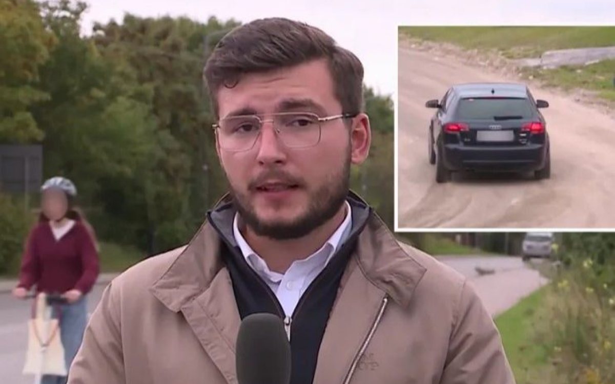 Kamera snimila udar automobila u djevojčicu tokom izvještaja uživo