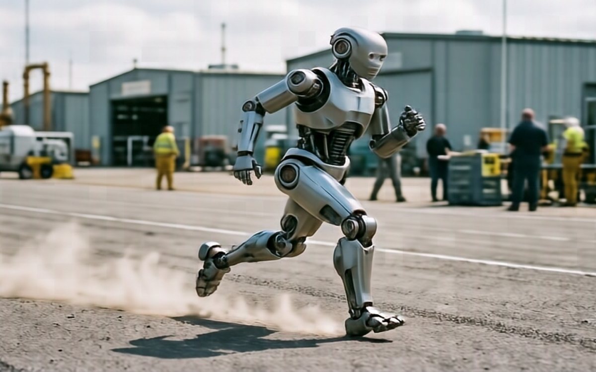 Kineski humanoidni robot trči brže od Usaina Bolta