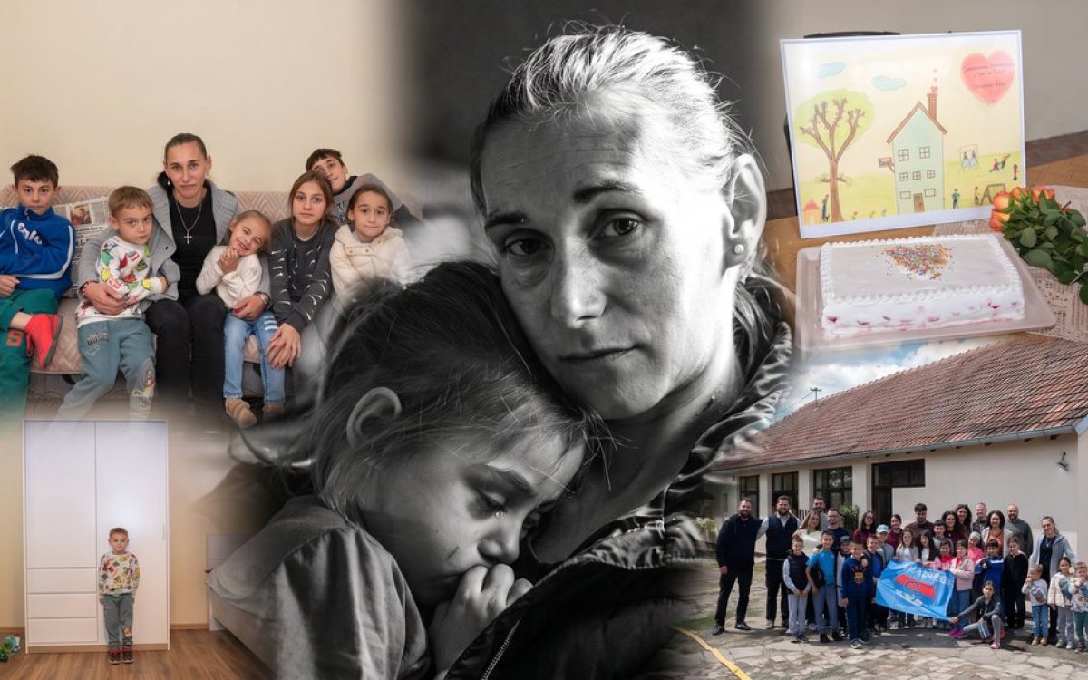 Mala Ljubica uskoro se vraća porodici Mijin iz Iđoša, koja je dobila novu kuću