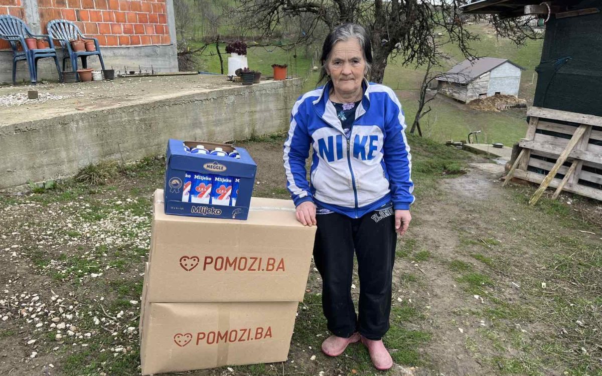 Mjesečna pomoć za Hazima Hojnića