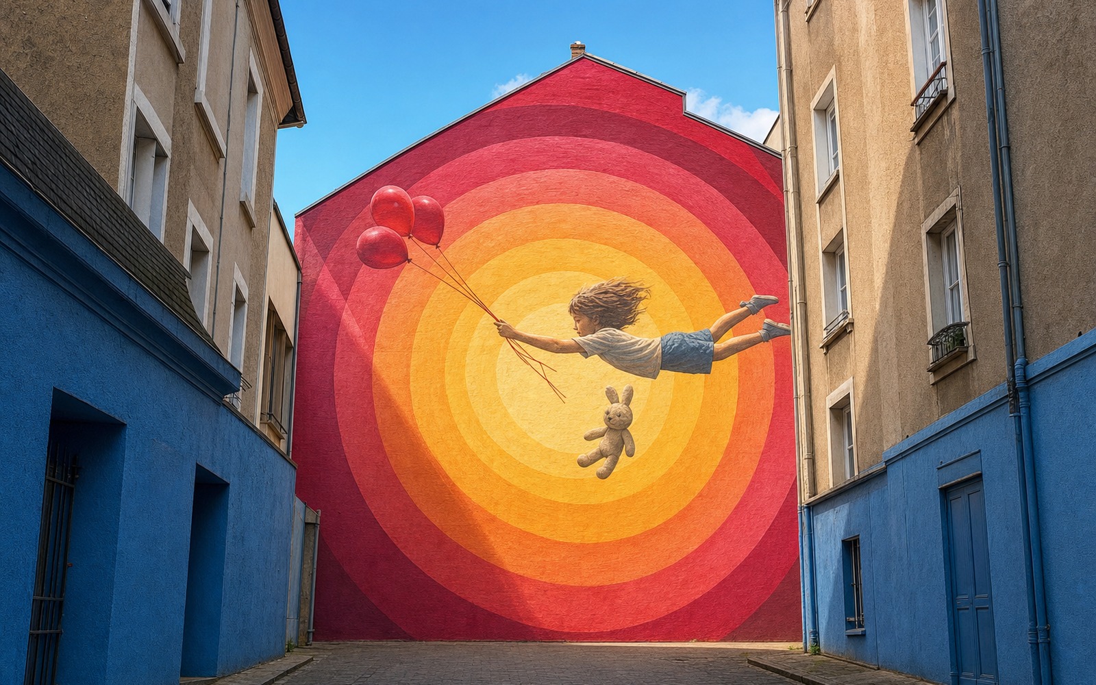 Mural u Le Mansu koji slijepu ulicu pretvara u optičku iluziju privlači posjetioce iz cijelog svijeta