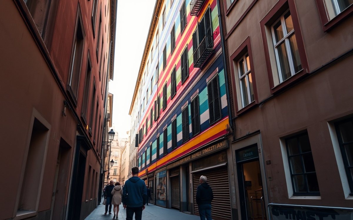 Mural u Le Mansu koji slijepu ulicu pretvara u optičku iluziju privlači posjetioce iz cijelog svijeta