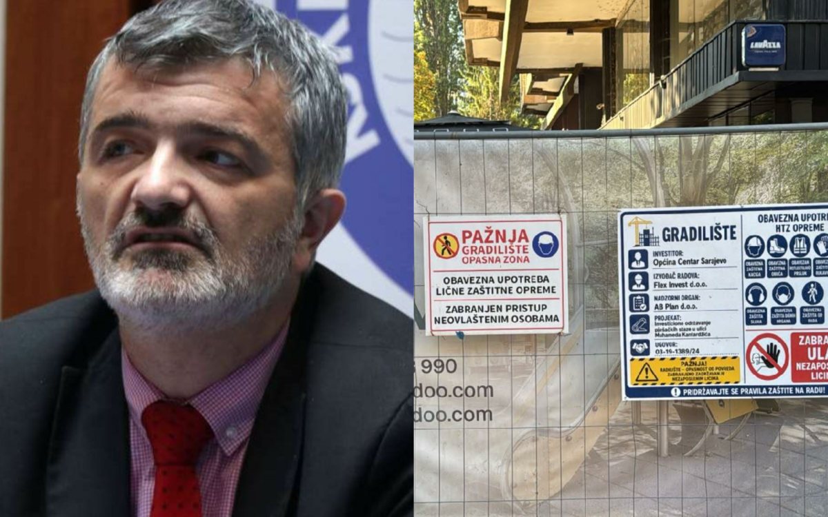 Nakon medijskog pritiska Mandić ekspresno postavio tablu o radovima na gradilištu