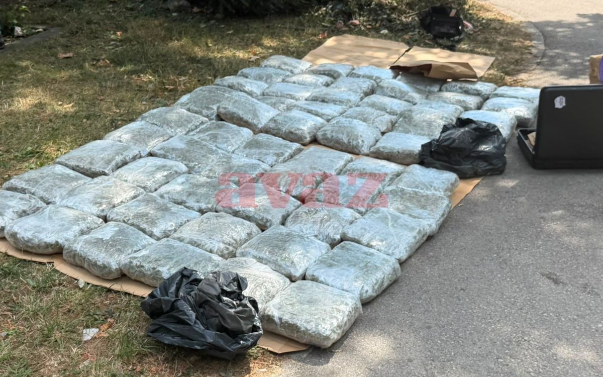 Naoružan bježao od policije sa 73 kilograma droge u Sarajevu: Nihadu Bjelaku predložen pritvor