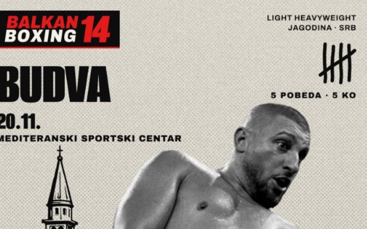 Neporaženi Aleksandar Konovalov na listi boraca za Balkan Boxing 14 u Budvi