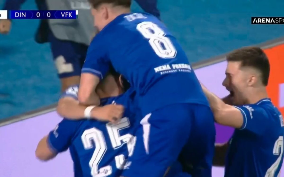 Nevjerovatan početak utakmice: Dinamo za četiri minute postigao dva gola protiv Vikinga