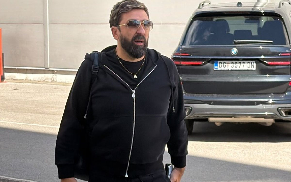 Ognjen Amidžić stigao u Šimanovce na novo snimanje: „Nisam se baš naspavao"