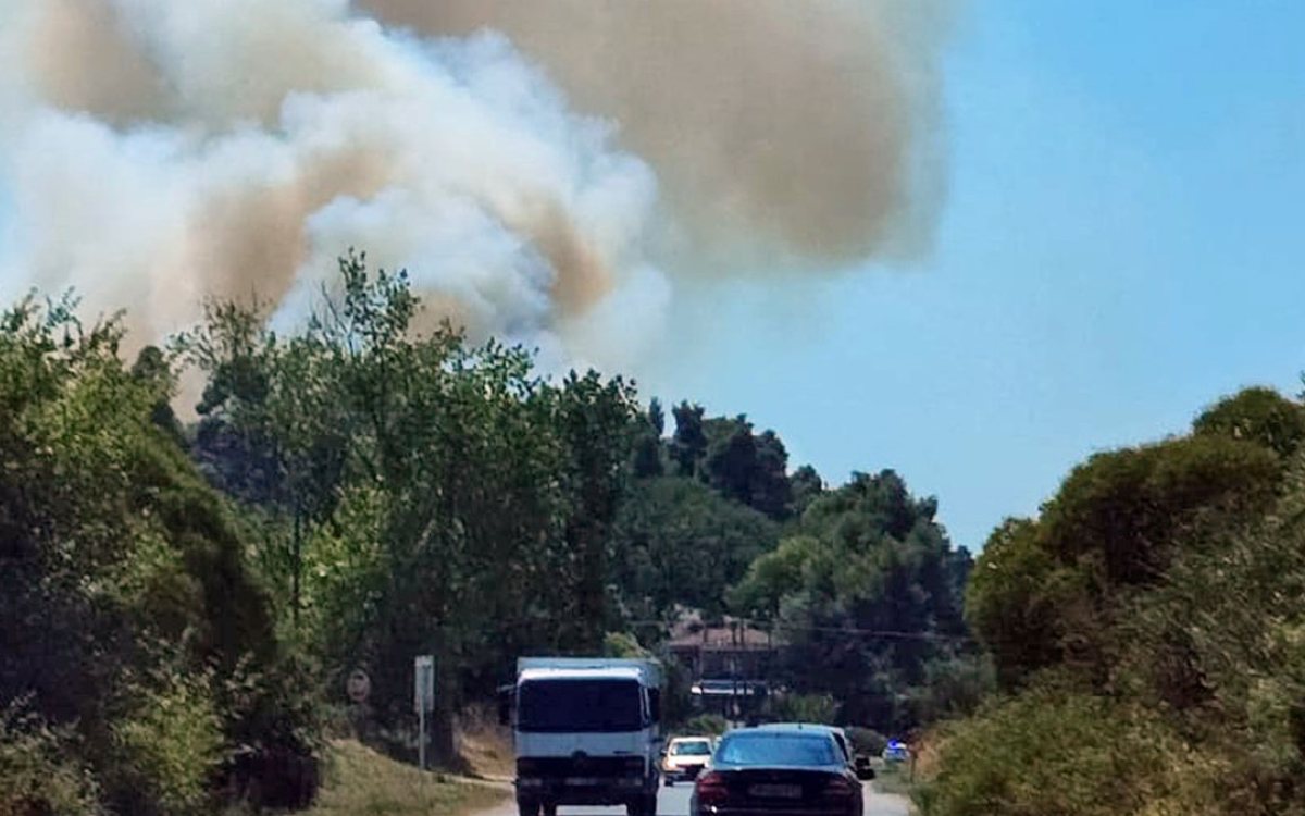 Porodice iz Srbije bježale od požara na Halkidikiju, potpuni stranci im pružili pomoć