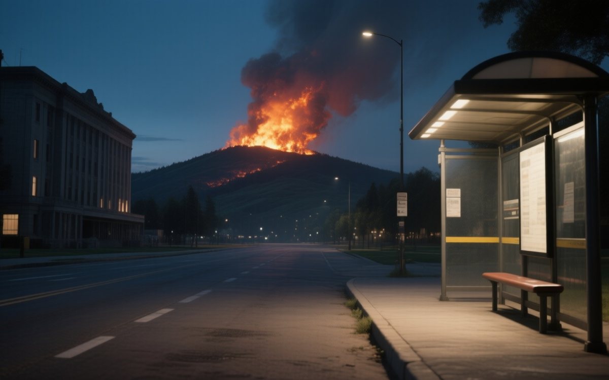 Požar na brdu Gojčin prijeti kućama, gašenje otežavaju minska polja