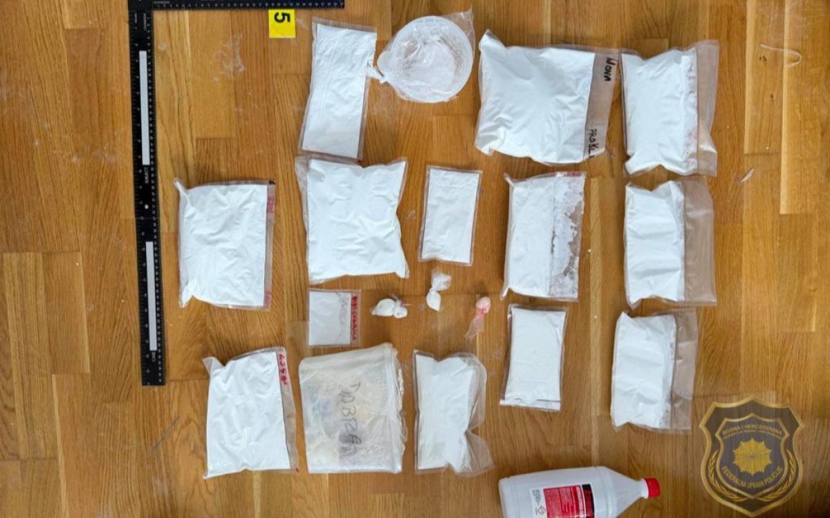 Pritvor za osumnjičenog s 12 kilograma droge, drugom mjere zabrane