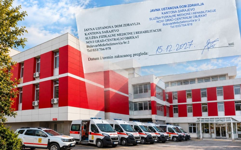 Starcu iz Novog Grada zakazali fizikalnu terapiju tek za decembar 2027. godine