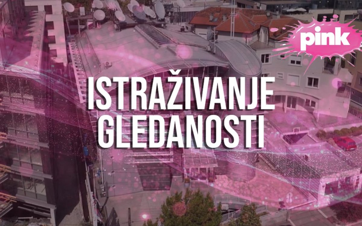 Televizija Pink i juče najgledanija komercijalna televizija u Srbiji