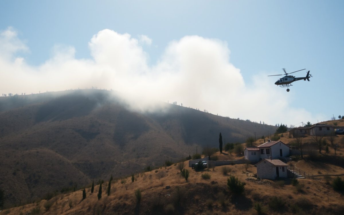Vatra prijeti kućama u Sovićima, angažovana i zračna pomoć