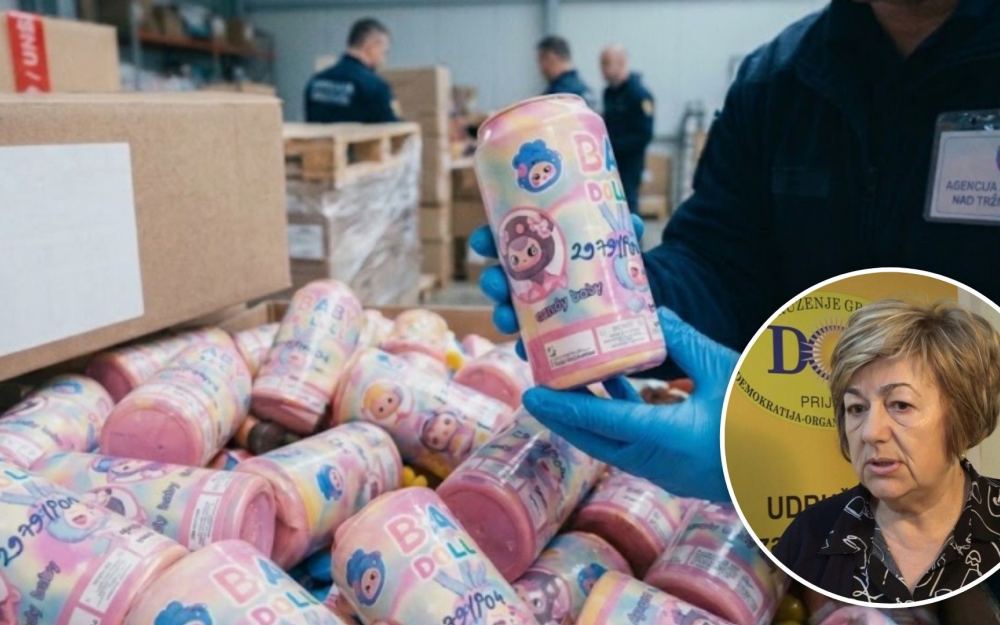 Zbog štetnih hemikalija s bh. tržišta u 2025. povučene 802 dječije igračke